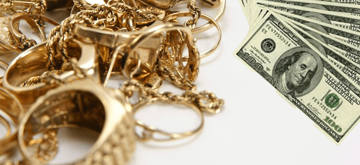 Luxury gold jewelry collection